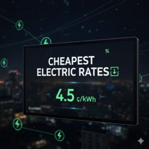 Cheapest Electric Rates